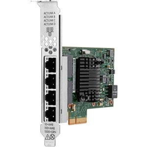 Scheda Gigabit Ethernet per Server - HPE BCM5719 - 1000Base-T - Plug-in Card - PCI Express 2.0 - 1 Gbit/s Velocità di tras