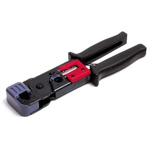 StarTech.com RJ45 RJ11 Crimp Tool with Cable Stripper - RJ45+RJ11 Strip & Crimp Tool - Crimp tool - Crimp on both RJ11 and