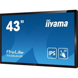 Écran tactile LCD iiyama ProLite T4362AS-B1 43" Class - 16:9 8 ms - 108 cm (42,5") Viewable - Dalle à Technologie Capaciti