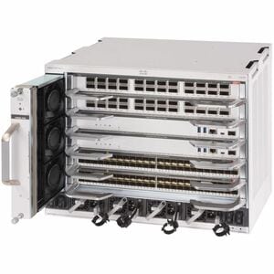 Cisco Catalyst 9600 Switch Chassis - Refurbished - Modular - 8U - Rack-mountable - Lifetime Limited Warranty
