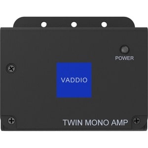 Vaddio Twin Mono Audio Amplifier - Black
