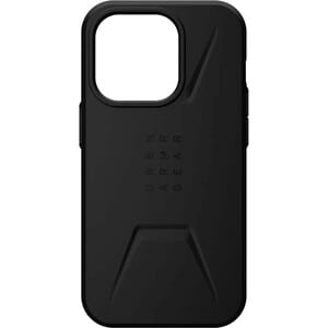 Urban Armor Gear Civilian Rugged Case for Apple iPhone 14 Pro Max Smartphone - Black - Drop Resistant, Shock Absorbing, Im