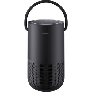 Bose Portable Bluetooth Smart Speaker - Google Assistant, Alexa Supported - Triple Black - 360° Circle Sound - Wireless LA