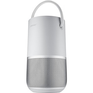 Bose Portable Bluetooth Smart Speaker - Google Assistant, Alexa Supported - Silver - 360° Circle Sound - Wireless LAN - Ba