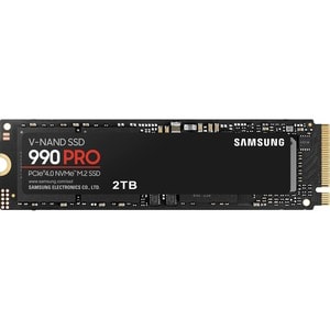 Samsung 990 PRO 2 TB Solid State Drive - M.2 2280 Internal - PCI Express NVMe (PCI Express NVMe 4.0 x4) - Desktop PC, Gami