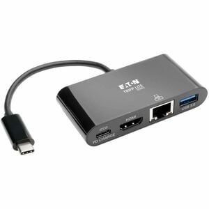 Station d'accueil Tripp Lite series U444-06N-HGUB-C USB Type C pour Ordinateur de bureau, Tablette PC, Notebook, Smartphon