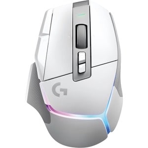 Logitech G G502 X PLUS Gaming Mouse - Radio Frequency - USB Type A - Optical - 13 Button(s) - White - Cable/Wireless - 2.4