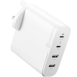 4 Port 100W USB-C USB-A GaN Charger - With 2m USB-C Cable Laptop iPhone iPad Smartphone