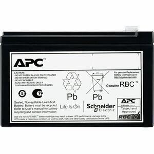 Armadio per batteria APC by Schneider Electric - 9000 mAh - 72 V DC - Piombo-acido sigillata (VRLA) - Regolata tramite val