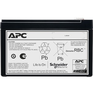Armadio per batteria APC by Schneider Electric - 7000 mAh - 12 V DC - Piombo-acido sigillata (VRLA) - Regolata tramite val