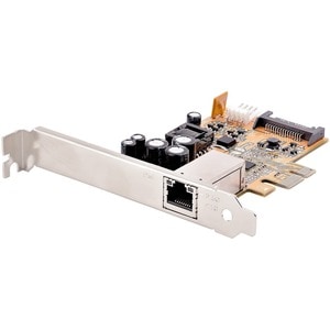 StarTech.com 1 Port 2.5Gbps PoE Network Card, PCIe Ethernet Card, 30W 802.3at PoE NIC for PC/Servers, RJ45/Network PoE LAN