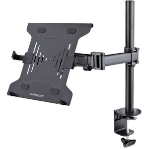 StarTech.com Laptop Desk Mount, Monitor and Laptop Arm Mount, Displays up to 34" (17.6lb/8kg), VESA Laptop Tray Arm, Clamp