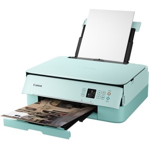 Canon PIXMA TS5370A Wireless Inkjet Multifunction Printer - Colour - Green - Copier/Printer/Scanner - 4800 x 1200 dpi Prin