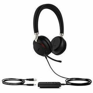 Yealink Premium UH38 Kabel/Kabellos Kopfbügel Stereo Headset - Schwarz - Binaural - Ohraufliegend - 20 Hz bis 20 kHz Frequ