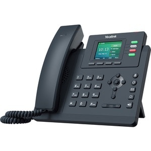 Yealink SIP-T33G IP-Telefon - Verkabelt/Kabellos - Schnurgebunden - Wandmontierbar, Desktop - Grau - 4 x Gesamtleitung - V