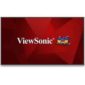 ViewSonic CDE5530 55" 4K UHD Wireless Presentation Display 24/7 Commercial Display with Portrait Landscape, HDMI, USB, USB