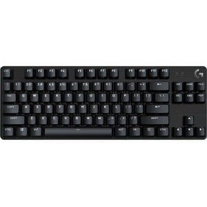 Logitech G G413 TKL SE Gaming Keyboard - Cable Connectivity - USB 2.0 Interface - LED - Switzerland - Black - Mechanical K