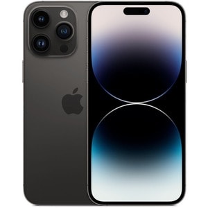 Apple iPhone 14 Pro Max A2894 128 GB Smartphone - 17 cm (6.7") OLED 2796 x 1290 - Hexa-core (AvalancheDual-core (2 Core) 3.46 GHz + Blizzard Quad-core (4 Core) - 6 GB RAM - iOS 16 - 5G - Space Black - Bar - Apple A16 Bionic SoC - SIM-free - Front Camera: 12 Megapixel - Rear Camera: 48 Megapixel / 12 Megapixel / 12 Megapixel - Near Field Communication - VoLTE Supported - Wi-Fi Calling Supported