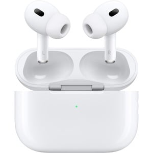 Apple AirPods Pro (2nd Generation) Earset - Stereo - Wireless - Bluetooth - Earbud - Binaural - In-ear - Noise Canceling -