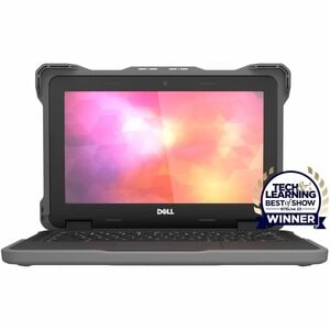 Extreme Shell-F Slide Case for Dell 3100/3110/5190 Chromebook Clamshell 11.6" (Gray/Clear) - For Dell Chromebook - Gray, C