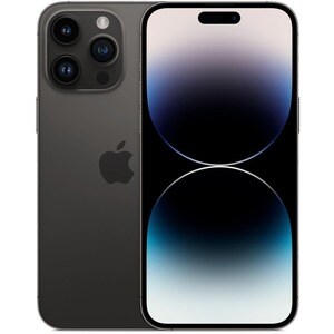 Apple iPhone 14 Pro Max . Bildschirmdiagonale: 17 cm (6.7 Zoll), Display-Auflösung: 2796 x 1290 Pixel, Display-Typ: OLED. Prozessorfamilie: Apple, Prozessor: A16. Interne Speicherkapazität: 128 GB. Auflösung Rückkamera (numerisch): 48 MP, Rückkamera-Typ: Dreifach-Kamera. SIM-Kartensteckplätze: Dual-SIM. Installiertes Betriebssystem: iOS 16. Produktfarbe: Schwarz. Gewicht: 240 g