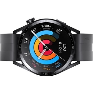 Huawei WATCH GT 3 Smartwatch - 45,90 mm Case Height - 11 mm Case Thickness - 45,90 mm Case Width - Schwarz Case Color - Sc