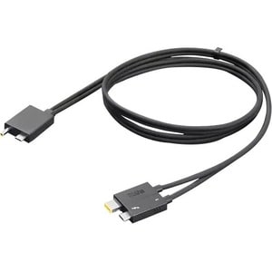 Lenovo ThinkPad 70 cm Thunderbolt 4 Datenübertragungs-/Stromkabel - Cable for Workstation, Dock - 40 Gbit/s - Splitterkabe