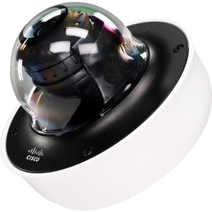 Meraki MV63X 8,4 Megapixel Outdoor 4K Netzwerkkamera - Farbe - Mini-Dome - 20 m Infrarot Nachtsicht - H.264 - 3840 x 2160 