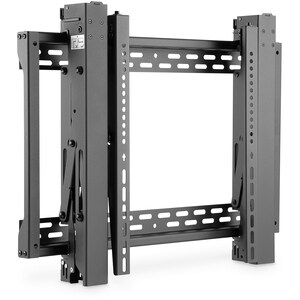 Digitus Wall Mount for Monitor, Video Wall - Black - Height Adjustable - 1 Display(s) Supported - 101.6 cm to 177.8 cm (70