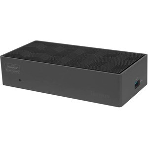 Targus DOCK190 C型 USB 扩展插口 用于 智能电话, 扬声器, 麦克风, 耳机, 笔记本电脑, 显示器, 平板, 键盘, Workstation - 100 W - 灰, 黑 - 符合 TAA 标准 - 4K, 2K - 40