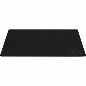 Logitech G Large Cloth Gaming Mouse Pad - 15.75" Height x 18.11" Width x 0.12" Depth - Black - Rubber - Large - Mouse