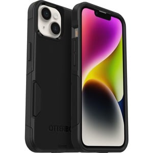 OtterBox iPhone 14 Commuter Series Antimicrobial Case - For Apple iPhone 14, iPhone 13 Smartphone - Black - Bump Resistant