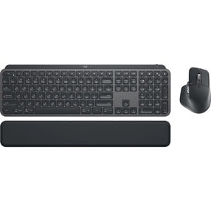 Logitech MX Keys Combo for Business Keyboard & Mouse - QWERTY - Spanish - USB Scissors Wireless Bluetooth/RF Keyboard - 10