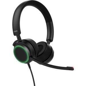 Snom A330D Kabel Kopfbügel Stereo Headset - Binaural - Geschlossen - 20 Hz bis 20 kHz Frequenzgang - 240 cm Kabel - Geräus