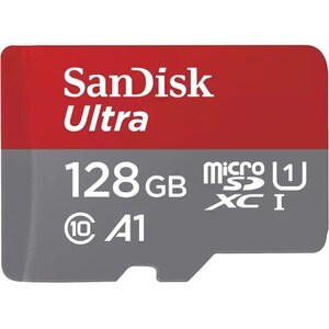SanDisk Ultra 128 GB Class 10/UHS-I microSDXC - 140 MB/s Lesegeschwindigkeit