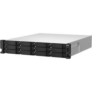 QNAP TS-h1887XU-RP-E2334-16G 18 x Gesamtzahl Einschübe SAN/NAS-Speichersystem - 5 GB Größe Flash-Speicher Xeon E-2334 Quad