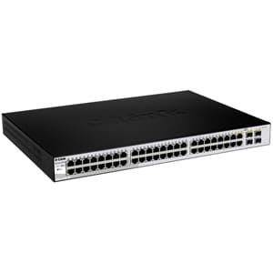 D-Link DGS-1210-48 48 Ports Manageable Ethernet Switch - Gigabit Ethernet - 10/100/1000Base-T - 2 Layer Supported - 4 SFP 