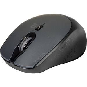 Port Mouse - Radio Frequency - USB - Optical - 3 Button(s) - Black - 1 - Wireless - 2.40 GHz - 1600 dpi - Scroll Wheel - S