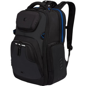 SwissGear ScanSmart 8121203410 Carrying Case (Backpack) for 17" Notebook - Black - Bump Resistant, Ding Resistant, Scratch