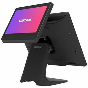 Terminal de POS Custom - 38,1 cm (15") TFT Écran tactile - Réseau sans-fil - Lecteur de Bande Magnétique