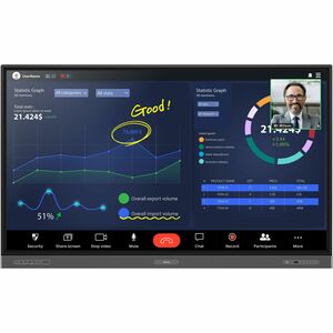 BenQ Board Pro RP8603 218,4 cm (86 Zoll) 4K UHD LCD Collaboration Display - Cortex A73 + A53 - 8 GB - Infrarot (IrDA) - To