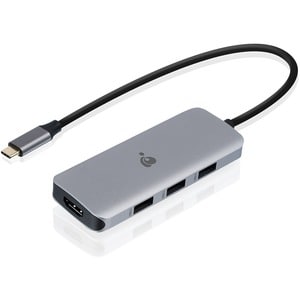 IOGEAR USB-C 8K Nano Dock Pro - for Notebook, Tablet, Keyboard, Mouse, Monitor - Rugged - USB Type C - 2 Displays Supporte