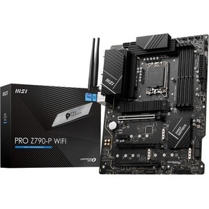 MSI Z790-P WIFI Desktop Motherboard - Intel Z790 Chipset - Socket LGA-1700 - ATX - Core i5, Core i7, Core i9, Pentium Gold