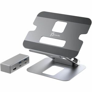 j5create USB 3.2 Gen 1 (3.1 Gen 1) Type-C Docking Station for Notebook, Tablet PC - 100 W Power Supply - 4K - 3840 x 2160 