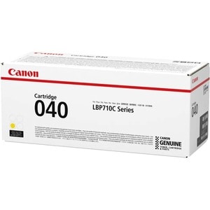 Canon 040Y Original Laser Toner Cartridge - Yellow - 1 Pack - 5400 Pages
