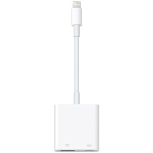 Apple Lightning/USB Data Transfer Cable for iPad, Digital Camera - 1 - First End: 1 x Lightning - Male - Second End: 1 x U