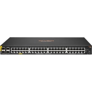 HPE CX 6000 48 Ports Manageable Ethernet Switch - Gigabit Ethernet - 10/100/1000Base-T, 100/1000Base-X - 3 Layer Supported