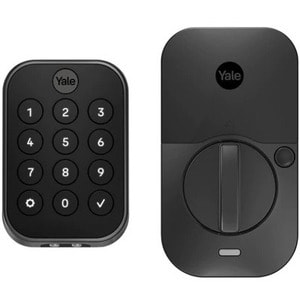 Yale Assure Lock 2 Key-Free Keypad with Bluetooth in Black Suede - BluetoothBlack Suede