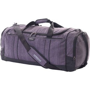 American Tourister X-BAGS Travel/Luggage Case (Duffel) Travel Essential - Gun Metal - Anti-slip Feet - Polyester Body - Sh