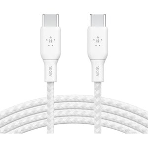 Belkin USB-C to USB-C Cable 100W - 2.01 m USB-C Data Transfer Cable for MacBook, MacBook Pro, iPad Air, iPad mini, ... - F